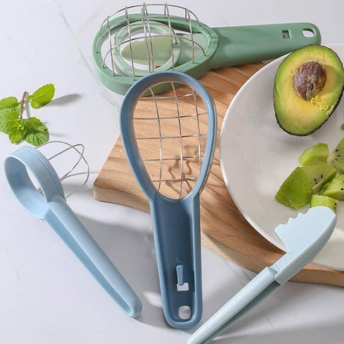 Multifunktionaler 3-in-1-Avocadoschneider für die Küche und den Haushalt – Bild 2