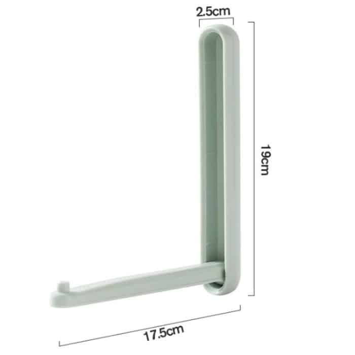 Balkon Haushalt No-Punch Faltbare Kleidung Rack Clip Organizer – Bild 3