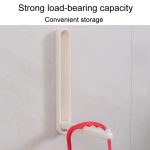 Balkon Haushalt No-Punch Faltbare Kleidung Rack Clip Organizer – Bild 5