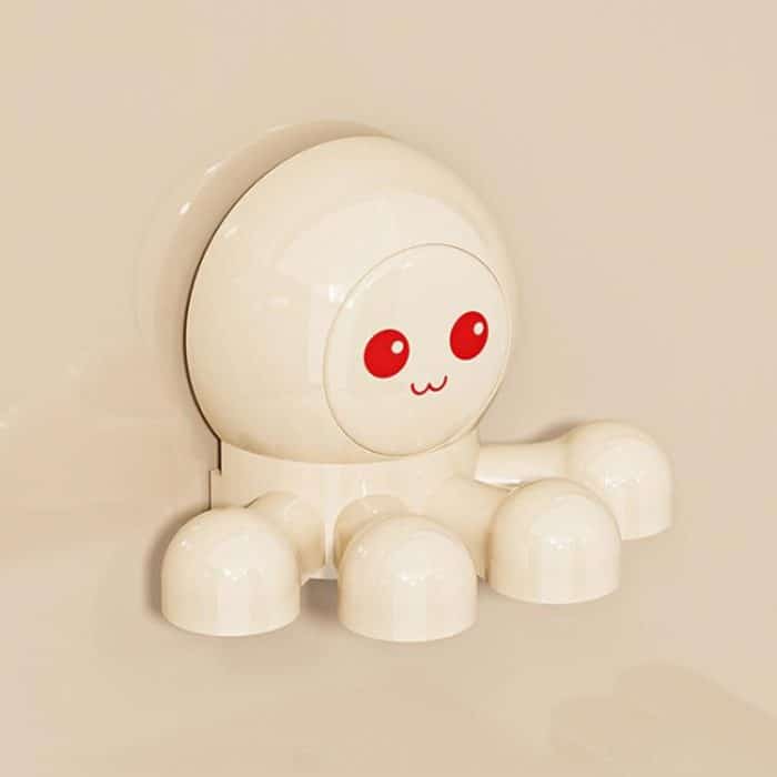 Octopus Saugnapf Zahnbürstenhalter Badezimmer Wand montiert Zahnbürste Lagerung Regal – Bild 1