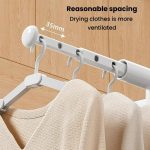 Tragbarer Reise-Kleidertrocknerständer für Geschäftsreisen, Hotel, Innenbereich, lochfrei, Teleskop-Trockenbügel – Bild 6