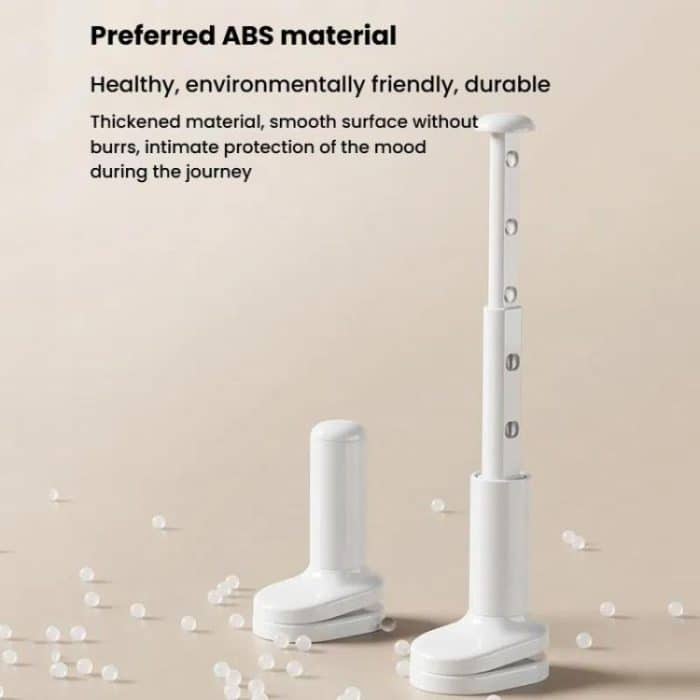 Tragbarer Reise-Kleidertrocknerständer für Geschäftsreisen, Hotel, Innenbereich, lochfrei, Teleskop-Trockenbügel – Bild 7