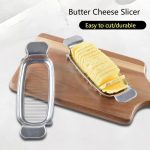 Aluminium Käse Schneiden Butter Käse Hobel Foie Gras Ei Butter Teiler Linie Cutter – Bild 7
