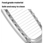 Aluminium Käse Schneiden Butter Käse Hobel Foie Gras Ei Butter Teiler Linie Cutter – Bild 9