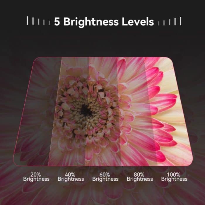 APEXEL APL-FL26 Schmuck Lebensmittel Stillleben Dreifarbig 9-Gang Slim Ring Makrofotografie Fülllicht – Bild 12