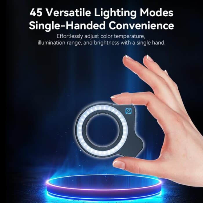 APEXEL APL-FL26 Schmuck Lebensmittel Stillleben Dreifarbig 9-Gang Slim Ring Makrofotografie Fülllicht – Bild 6