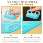 3 teile/paket doppelseitige Weiche Gummi Haustier Rasierpinsel Sofa Kleidung Haar Entfernung Pinsel – Bild 5