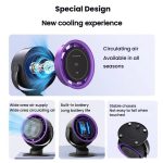 Wandhalterung Desktop Turbo Hochgeschwindigkeitsventilator Großer Wind USB Zirkulierender Hurrikan Kleiner Ventilator – Bild 9