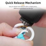 BRDRC Sportkamera-Handschlaufe mit 1/4 Zoll Schraube, Verlustschutz, Lanyard, Handschlaufe, Zubehör – Bild 7