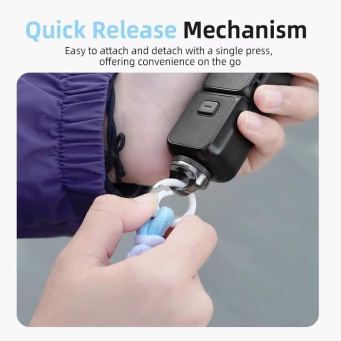 BRDRC Sportkamera-Lanyard mit 1/4 Zoll Schraube Anti-Lost Crossbody Lanyard – Bild 7