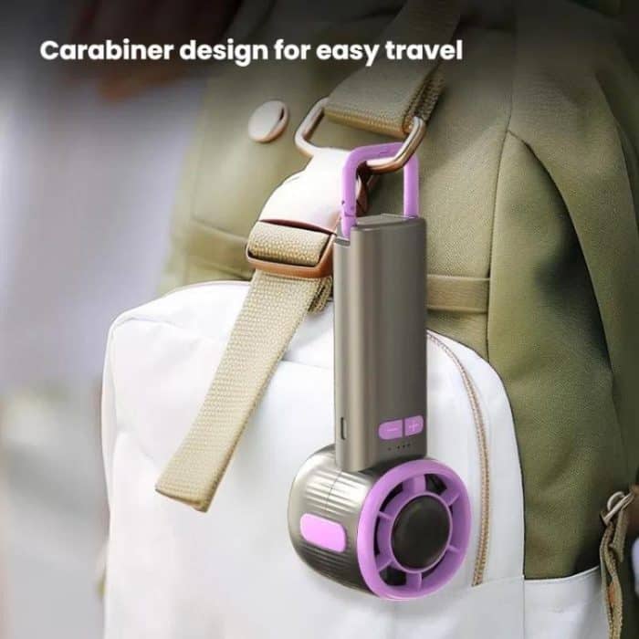 100-Gang-Hochgeschwindigkeits-Digitalanzeige-Lüfter Tragbarer USB-Handventilator – Bild 9