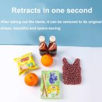 Mini-Einziehbare Luftpolstertasche Multifunktionale elastische Einkaufstasche mit großem Fassungsvermögen – Bild 5