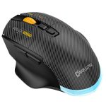 MKESPN W601 Leise kabellose Tri-Mode-Makro-Gaming-Maus aus Kohlefaser, 12800 DPI Bluetooth-Maus – Bild 2