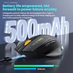 MKESPN W601 Leise kabellose Tri-Mode-Makro-Gaming-Maus aus Kohlefaser, 12800 DPI Bluetooth-Maus – Bild 9