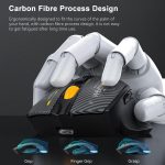 MKESPN W601 Leise kabellose Tri-Mode-Makro-Gaming-Maus aus Kohlefaser, 12800 DPI Bluetooth-Maus – Bild 10