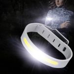 Wiederaufladbares COB-Armbandlicht, Nachtlauf-Sicherheitswarnung, Arm- und Bein-Armbandlicht