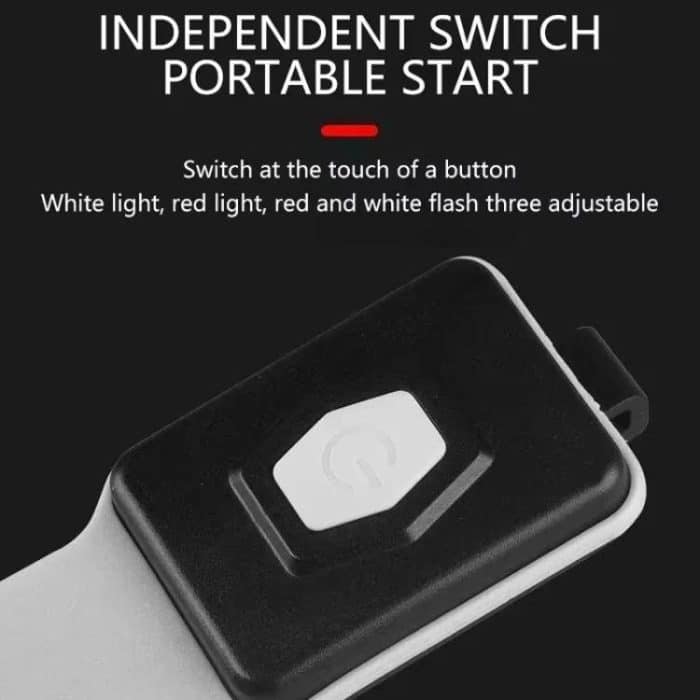 Wiederaufladbares COB-Armbandlicht, Nachtlauf-Sicherheitswarnung, Arm- und Bein-Armbandlicht – Bild 6