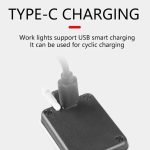 Wiederaufladbares COB-Armbandlicht, Nachtlauf-Sicherheitswarnung, Arm- und Bein-Armbandlicht – Bild 7