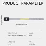 Wiederaufladbares COB-Armbandlicht, Nachtlauf-Sicherheitswarnung, Arm- und Bein-Armbandlicht – Bild 10