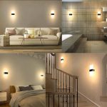 Magnetische Acryl Smart Induktion Nachtlicht Wiederaufladbare Wand Lampe Schlafzimmer Nacht Lampe, White Arc White Light, White Arc Warm Light, Black Arc White Light, Black Arc Warm Light, White Rectangular White Light, White Rectangular Warm Light... – Bild 7