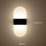 Magnetische Acryl Smart Induktion Nachtlicht Wiederaufladbare Wand Lampe Schlafzimmer Nacht Lampe, White Arc White Light, White Arc Warm Light, Black Arc White Light, Black Arc Warm Light, White Rectangular White Light, White Rectangular Warm Light... – Bild 8