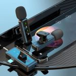 H65 3 In 1 Lavalier Drahtlose Mikrofon Outdoor Broadcast Noise Cancelling Sport Kamera Mikrofon, Single Mic, Dual Mic – Bild 2