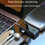 H65 3 In 1 Lavalier Drahtlose Mikrofon Outdoor Broadcast Noise Cancelling Sport Kamera Mikrofon, Single Mic, Dual Mic – Bild 7