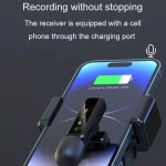 H65 3 In 1 Lavalier Drahtlose Mikrofon Outdoor Broadcast Noise Cancelling Sport Kamera Mikrofon, Single Mic, Dual Mic – Bild 9