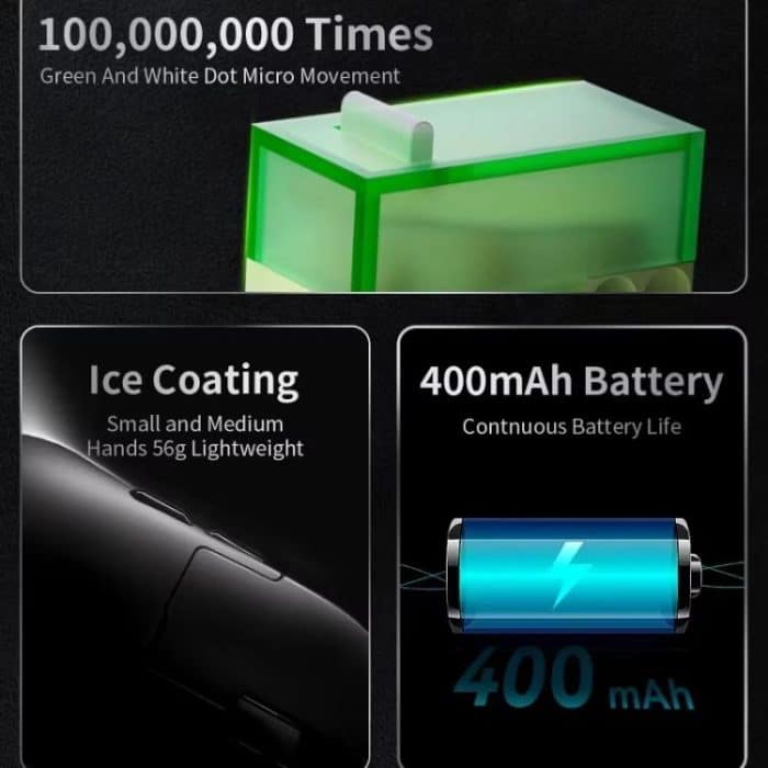 Ajazz AJ159 APEX Gaming-Maus PAW3395 Kabellose Tri-Mode-Maus mit Ladestation – Bild 7