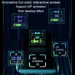 Ajazz AJ159 APEX Gaming-Maus PAW3395 Kabellose Tri-Mode-Maus mit Ladestation – Bild 10