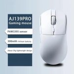 Ajazz AJ139 Pro Gaming-Maus, leichte PAW3395, kabellos, 2,4 G + kabelgebunden, Dual-Modus, Computermaus – Bild 4