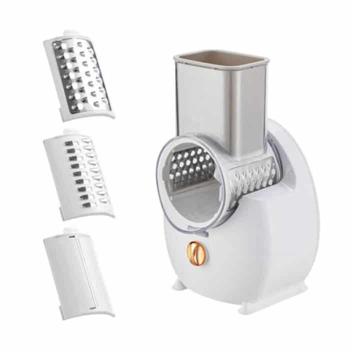 CY-661 3-in-1 Küche Multifunktions Roller Elektrische Gemüseschneider, White Wireless Model, Green Wireless Model, White US Plug, White UK Plug, White EU Plug, Green US Plug, Green UK Plug, Green EU Plug – Bild 1