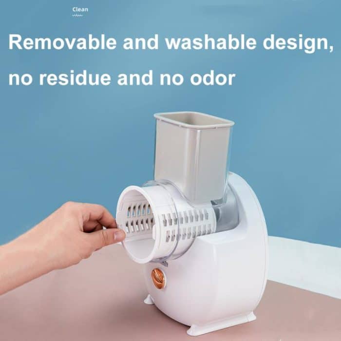 CY-661 3-in-1 Küche Multifunktions Roller Elektrische Gemüseschneider, White Wireless Model, Green Wireless Model, White US Plug, White UK Plug, White EU Plug, Green US Plug, Green UK Plug, Green EU Plug – Bild 7