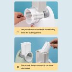 CY-661 3-in-1 Küche Multifunktions Roller Elektrische Gemüseschneider, White Wireless Model, Green Wireless Model, White US Plug, White UK Plug, White EU Plug, Green US Plug, Green UK Plug, Green EU Plug – Bild 9