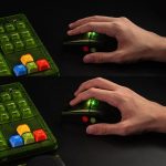 8BitDo Retro R8 Grün durchscheinende kabellose Maus mit Ladestation – Bild 3