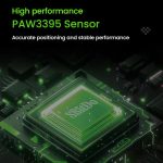 8BitDo Retro R8 Grün durchscheinende kabellose Maus mit Ladestation – Bild 4