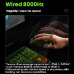 8BitDo Retro R8 Grün durchscheinende kabellose Maus mit Ladestation – Bild 9