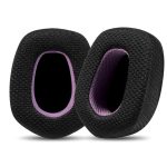 Für Logitech G733 LIGHTSPEED Headset 1 paar Ohr Pads Schwamm Weiche Kissen, Weaving Black Purple, Ice Feeling Black Purple, Black, Gray, Purple, Blue