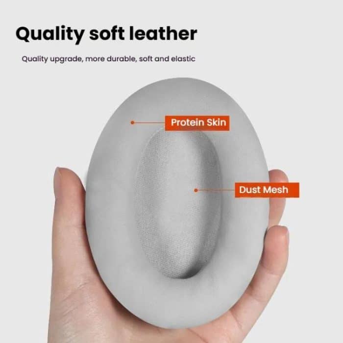 Für ASUS ROG Strix Go 2.4 Kopfhörer 1 Paar Ohrpolster Proteinleder Ohrenschützer, Wired Gray, Wired Black Red, Wireless Black Red, Wireless Black+Black Net – Bild 3