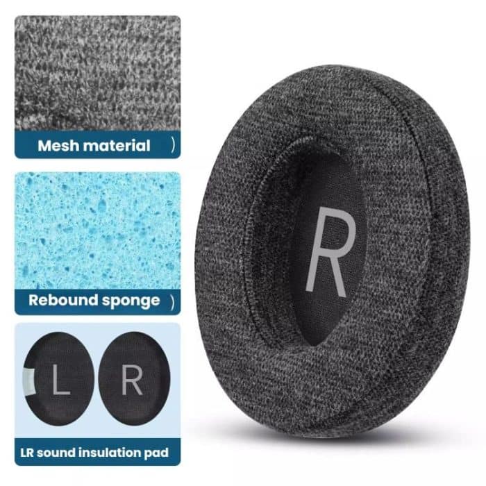 Für Bose NC700 Kopfhörer 1 Paar Ohrpolster aus Baumwolle Ohrenschützer Schwammabdeckung – Bild 4