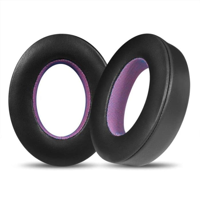 Für Bose NC700 Kopfhörer 1 Paar Lammfell-Ohrpolster Kontrastfarbe Ohrenschützer Schwammabdeckung – Bild 1