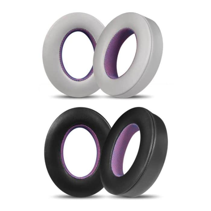 Für Bose NC700 Kopfhörer 1 Paar Lammfell-Ohrpolster Kontrastfarbe Ohrenschützer Schwammabdeckung – Bild 2