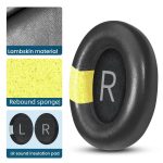 Für Bose NC700 Headset 1 paar Lammfell Ohrpolster Schwamm Abdeckung Ohrenschützer – Bild 3