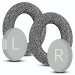 Für BOSE NC700 Kopfhörer 1 Paar Ohrpolster Musiknote Design Stoff Ohrpolster – Bild 2