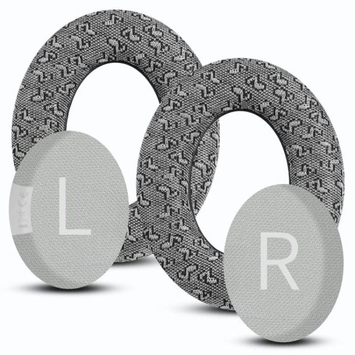 Für BOSE NC700 Kopfhörer 1 Paar Ohrpolster Musiknote Design Stoff Ohrpolster – Bild 2