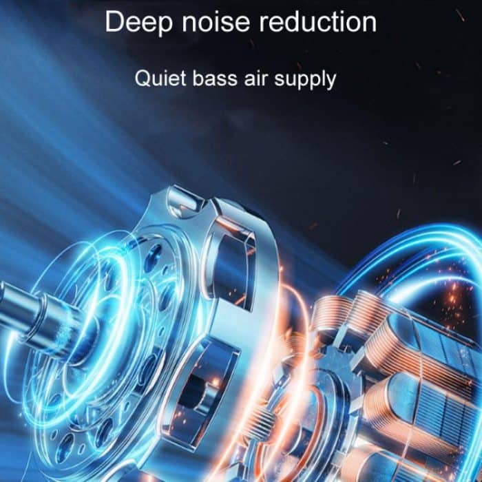 F158 Desktop Mini-Umwälzventilator mit mehreren Geschwindigkeiten, zeitgesteuerter Fernbedienung und beleuchtetem Ventilator, Gray Plug-In, Beige Plug-In, Gray Rechargeable, Beige Rechargeable – Bild 11