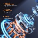15000Pa kabelloser Handstaubsauger für den Haushalt, große Saugmilben-Abstaub-Wischmaschine – Bild 12