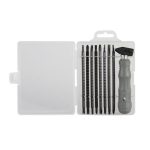 Multifunktionaler, kombinierter, einziehbarer Schraubendrehersatz mit doppeltem Verwendungszweck, Iso-U-Kreuzschlitzschraubendreher-Reparaturwerkzeuge, 18 In 1 – Bild 2