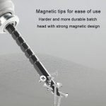 Multifunktionaler, kombinierter, einziehbarer Schraubendrehersatz mit doppeltem Verwendungszweck, Iso-U-Kreuzschlitzschraubendreher-Reparaturwerkzeuge, 18 In 1 – Bild 7