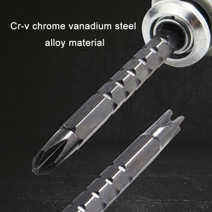 Multifunktionaler, kombinierter, einziehbarer Schraubendrehersatz mit doppeltem Verwendungszweck, Iso-U-Kreuzschlitzschraubendreher-Reparaturwerkzeuge, 18 In 1 – Bild 9